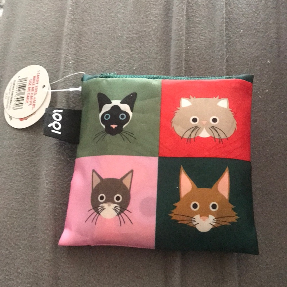 Cat reusable bag - never used!